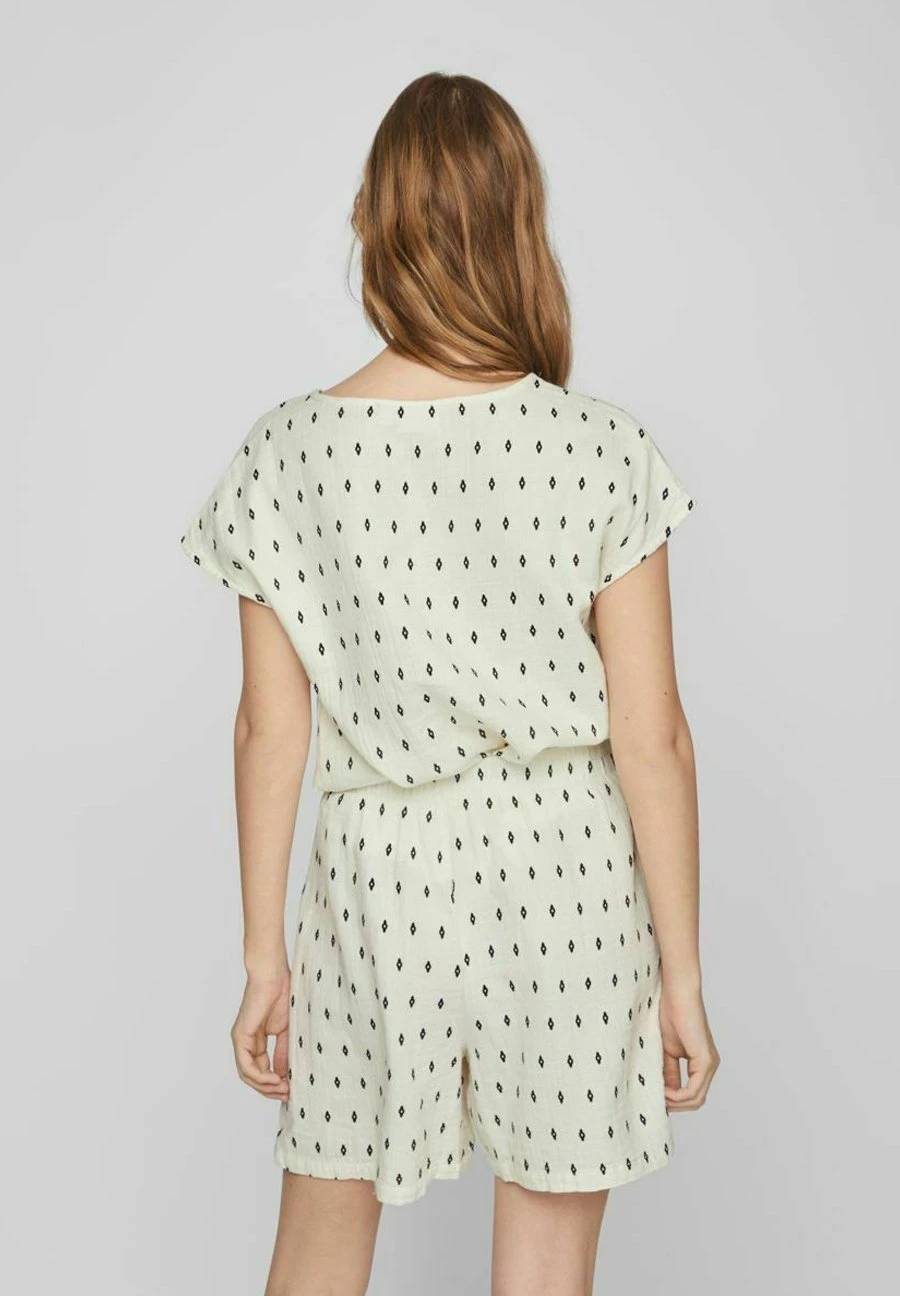 Vila Mit V-Ausschnitt Flügelärmel - Blouse - Birch 5 Vila Mit V-Ausschnitt Flügelärmel - Blouse - Birch - Afbeelding 3