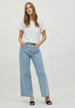 Vila T-Shirt Basic - Optical Snow -Vila 0269332fea43466e95b627fb34133004