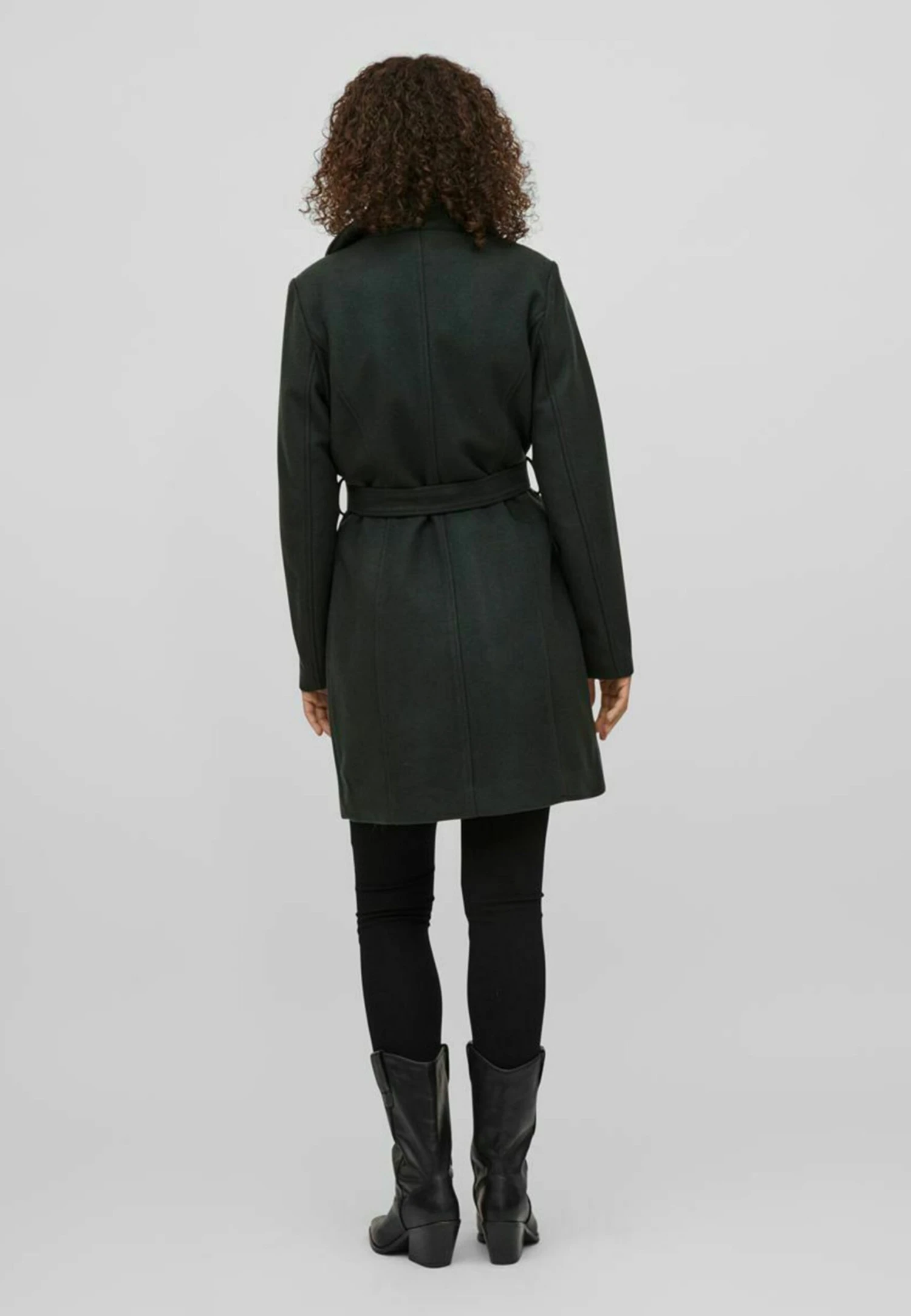 Vila Halflange Jas - Darkest Spruce 5 Vila Halflange Jas - Darkest Spruce - Afbeelding 3