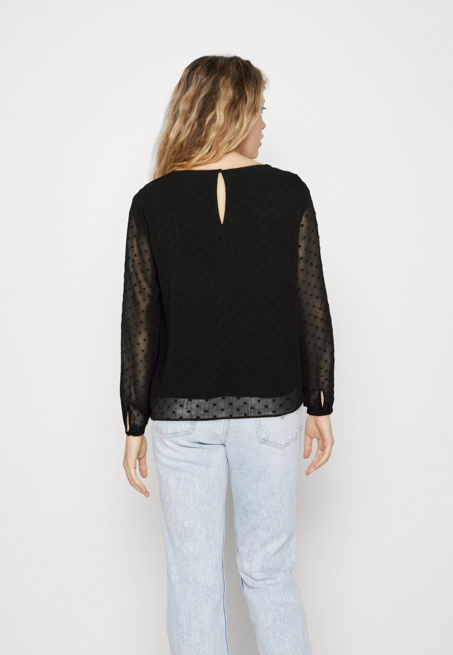 Vila Vimaliana O Neck- Longsleeve - Black 5 Vila Vimaliana O Neck- Longsleeve - Black - Afbeelding 3
