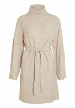 Vila Vimalina Rollneck - Gebreide Jurk - Natural Melange 14 Vila Vimalina Rollneck - Gebreide Jurk - Natural Melange -Vila 05bd5b846604433fad946453ae5b9a70