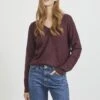 Vila Viril V-Neck L/S-Noos - Trui - Winetasting Melange 2 Vila Viril V-Neck L/S-Noos - Trui - Winetasting Melange -Vila 063c2d362b364606bb26b2312c68a7b8