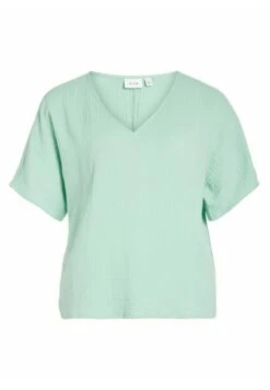 Vila T-Shirt Basic - Grayed Jade -Vila 06be65c3799c462dbfccfc6cdcf13b69