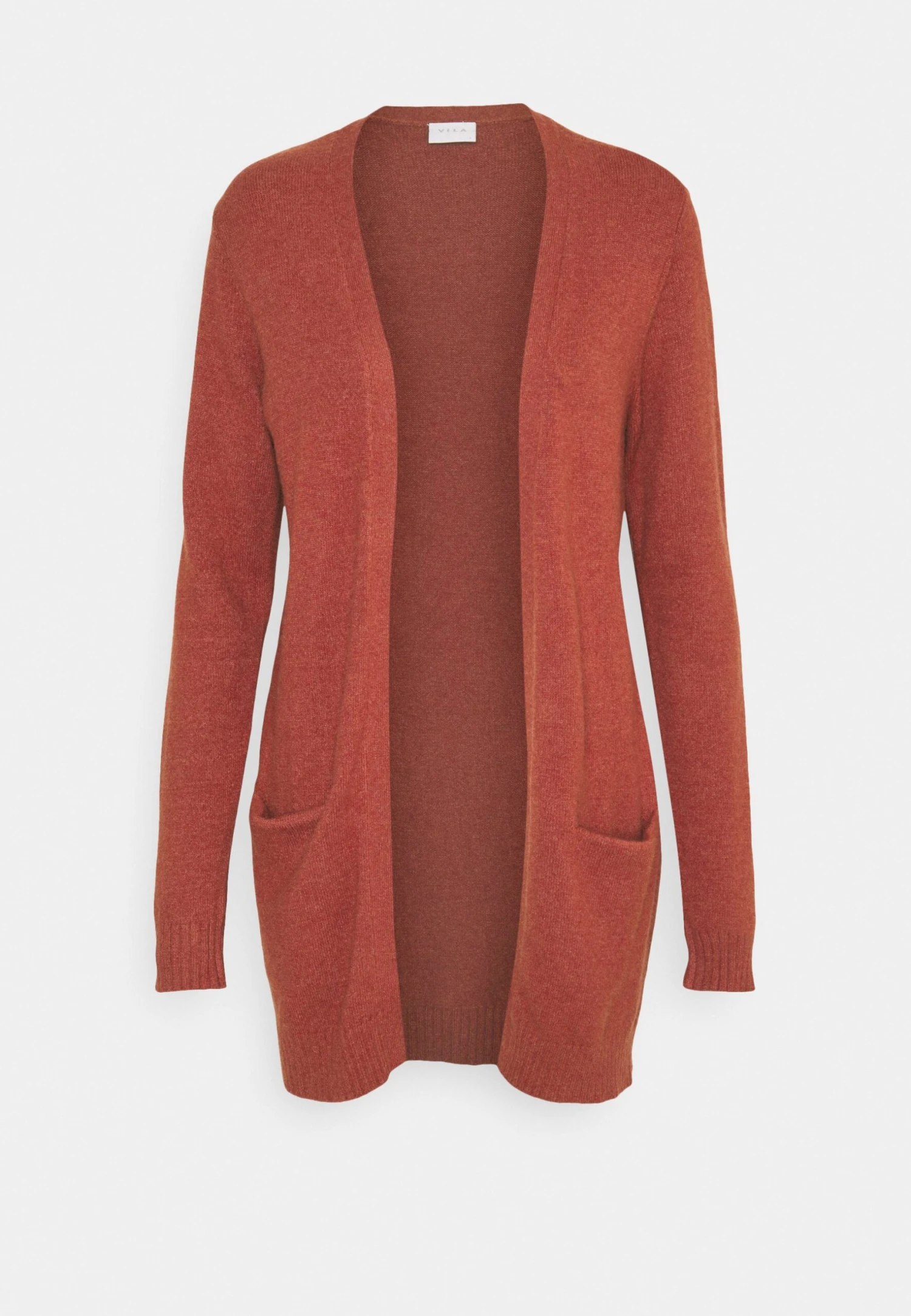 Vila Viril Open Ls - Noos - Vest - Burnt Henna Melange 6 Vila Viril Open Ls - Noos - Vest - Burnt Henna Melange - Afbeelding 4