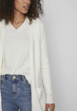 Vila Viril Open Ls - Noos - Vest - White Alyssum -Vila 073a6e0272aa4e10bd2e48992866c51c