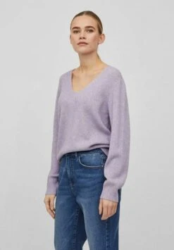 Vila V Ausschnitt - Trui - Sweet Lavender