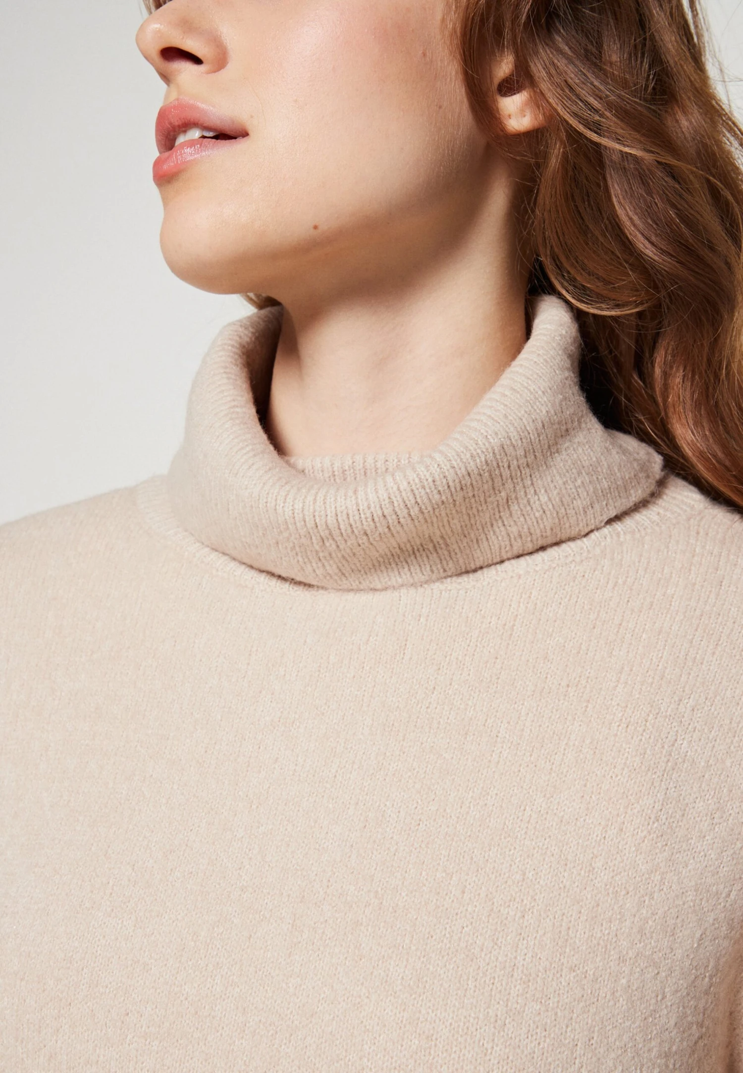 Vila Virolfie - Trui - Natural Melange 8 Vila Virolfie - Trui - Natural Melange - Afbeelding 6