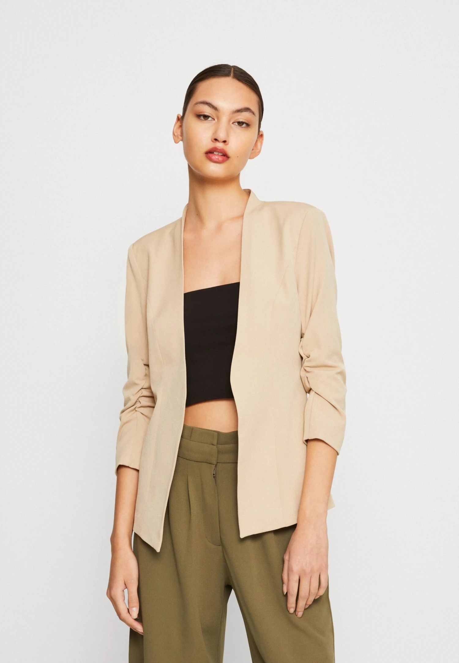 Vila Viher 3/4 New - Blazer - Savanna Tan 3 Vila Viher 3/4 New - Blazer - Savanna Tan