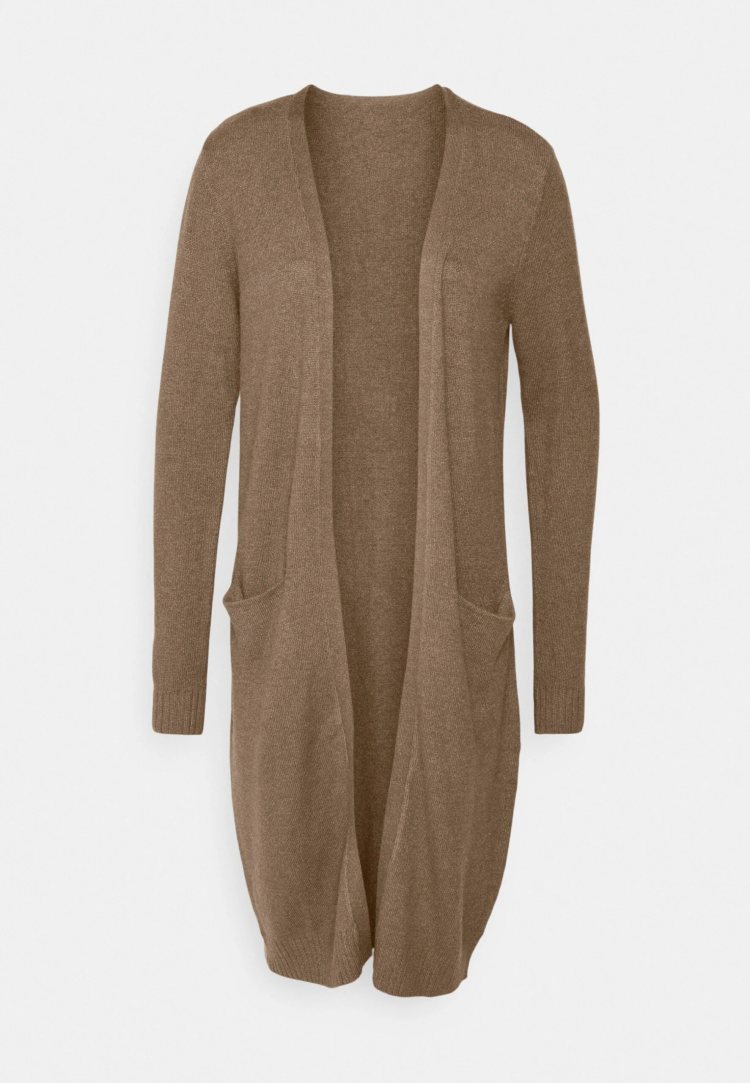 Vila Viril Long Cardigan - Vest - Dark Melange 6 Vila Viril Long Cardigan - Vest - Dark Melange - Afbeelding 4