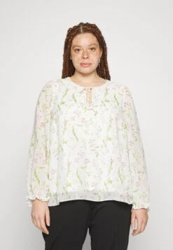 Vimolly O-Neck Shirt - Longsleeve - Cloud Dancer