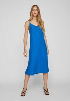 Vila Träger - Jerseyjurk - Lapis Blue -Vila 0d45abfc91734f6b8b1157a9cbca361e