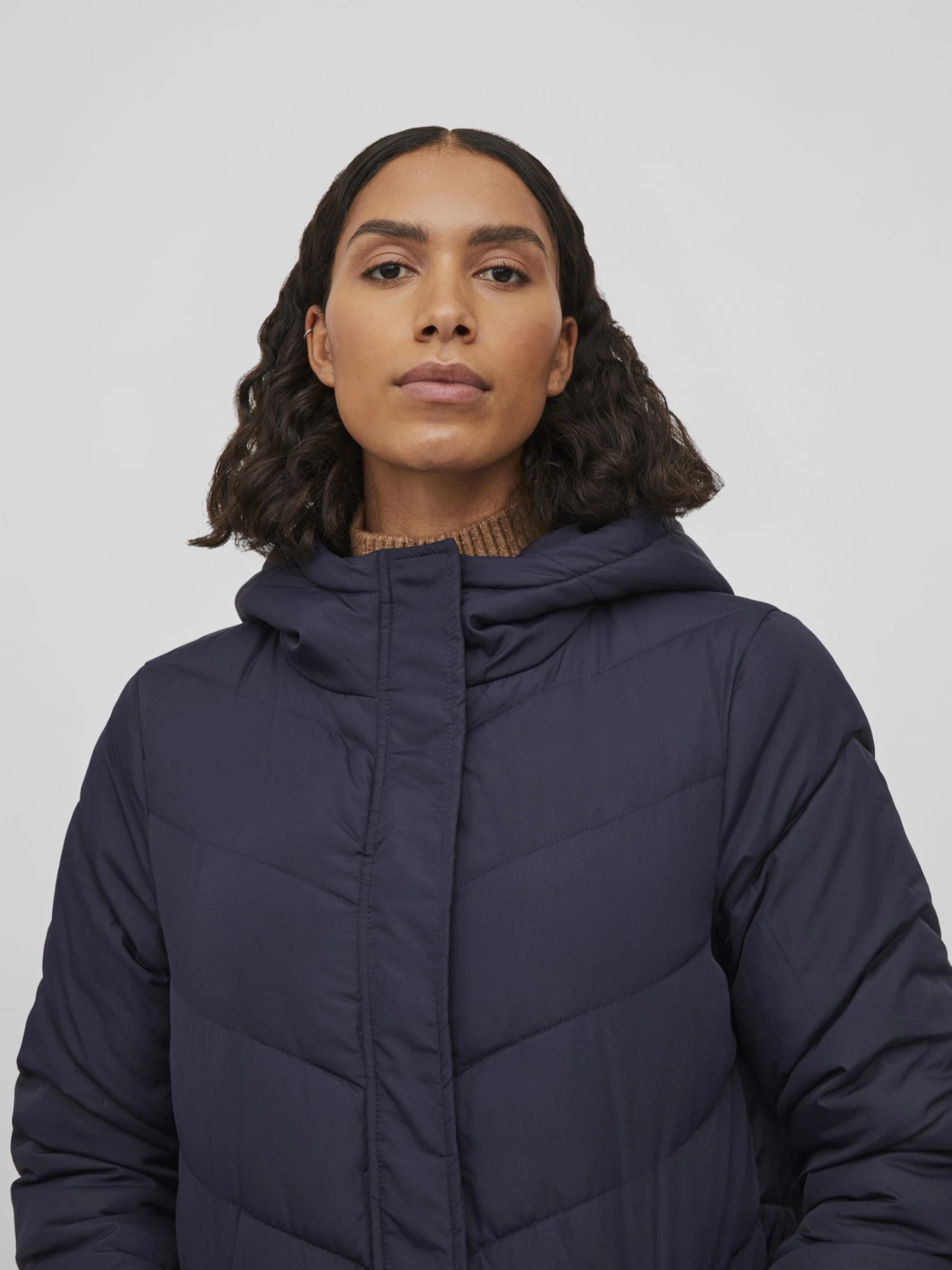 Vila Viphilipa Padded Jacket - Winterjas - Navy Blazer 7 Vila Viphilipa Padded Jacket - Winterjas - Navy Blazer - Afbeelding 5