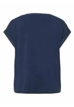 Curve - T-Shirt Basic - Navy 13 Curve - T-Shirt Basic - Navy -Vila 0e98dd372f914bb3b15aaef5589f0c94