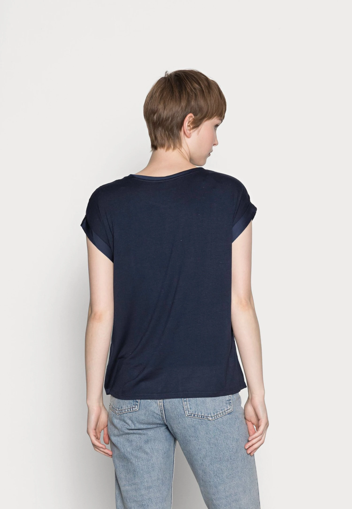 Vila Viellette - Blouse - Navy Blazer 5 Vila Viellette - Blouse - Navy Blazer - Afbeelding 3