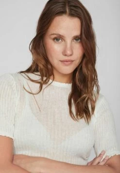 Vila Kurzärmeliges - T-Shirt Basic - Cloud Dancer 11 Vila Kurzärmeliges - T-Shirt Basic - Cloud Dancer -Vila 116ebbca75ec414892b34faafee07da0