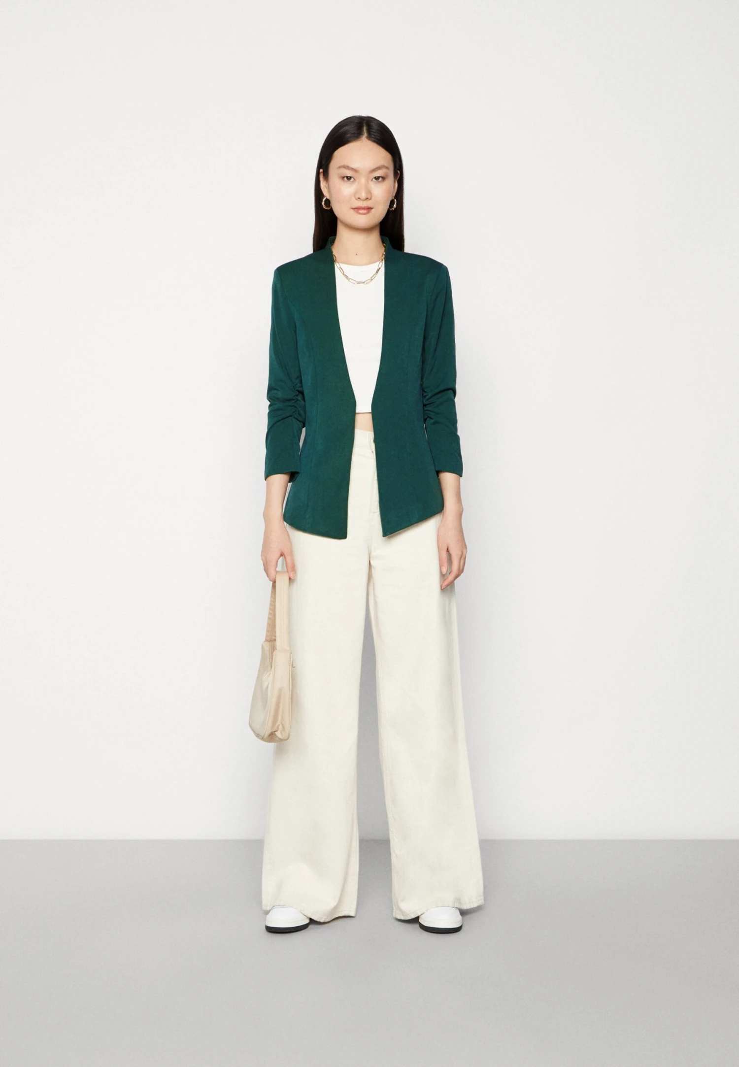 Vila Viher 3/4 New - Blazer - Pineneedle 4 Vila Viher 3/4 New - Blazer - Pineneedle - Afbeelding 2