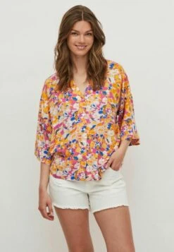 Vila Geblümte - Overhemdblouse - Phlox Pink