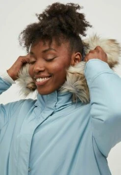 Vila Viloui - Winterjas - Tourmaline -Vila 1415fb817b6f42589890e2508b04f413