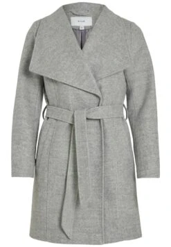 Taillengürtel - Halflange Jas - Light Grey Melange 14 Taillengürtel - Halflange Jas - Light Grey Melange -Vila 1473abd5eb7442b4accddce092abc6ce