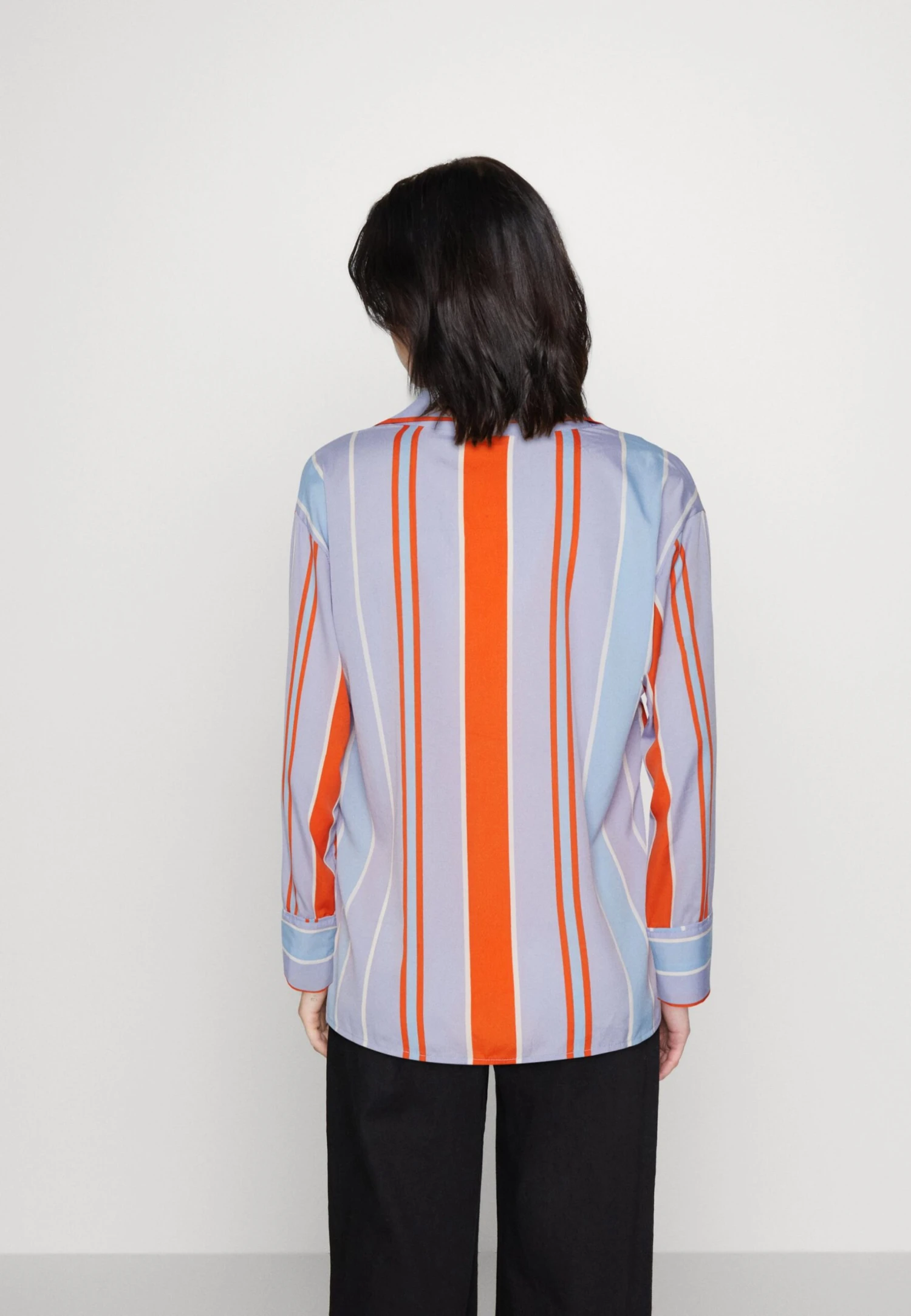 Vila Vicilla - Overhemdblouse - Cloud Dancer/Kentucky/Tigerlily/Sweet Lavender 4 Vila Vicilla - Overhemdblouse - Cloud Dancer/Kentucky/Tigerlily/Sweet Lavender - Afbeelding 3