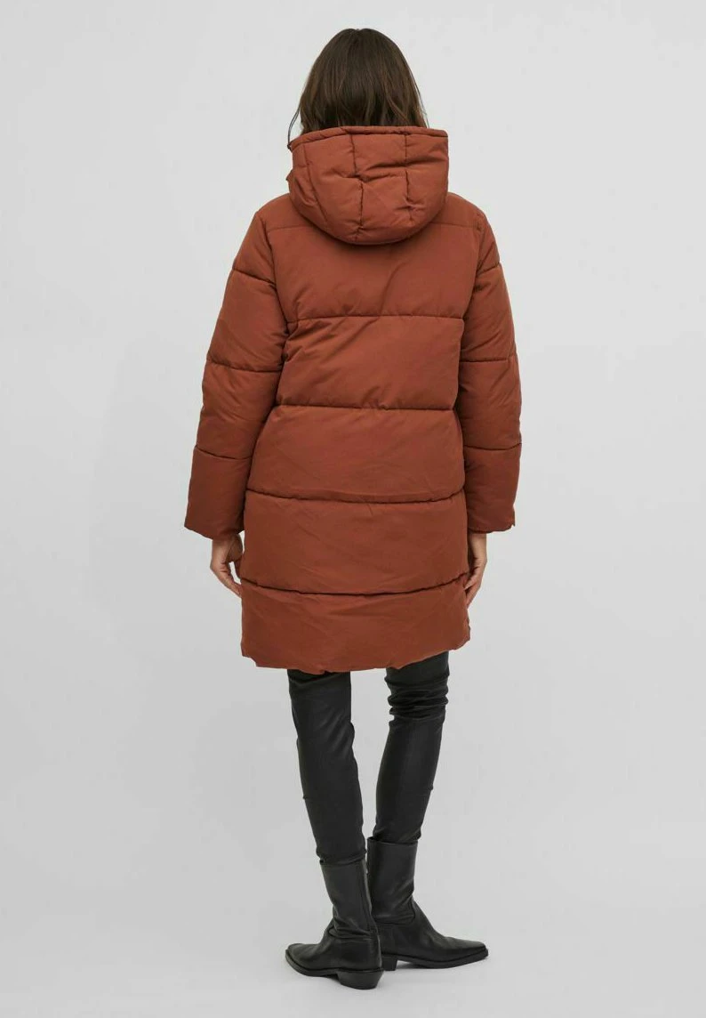 Vila Winterjas - Tobacco Brown 5 Vila Winterjas - Tobacco Brown - Afbeelding 3