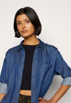 Vila Vibista L/S /Su - Noos - Overhemdblouse - Dark Blue Denim 11 Vila Vibista L/S /Su - Noos - Overhemdblouse - Dark Blue Denim -Vila 170b754075e84c9b88b9881bbf45e630