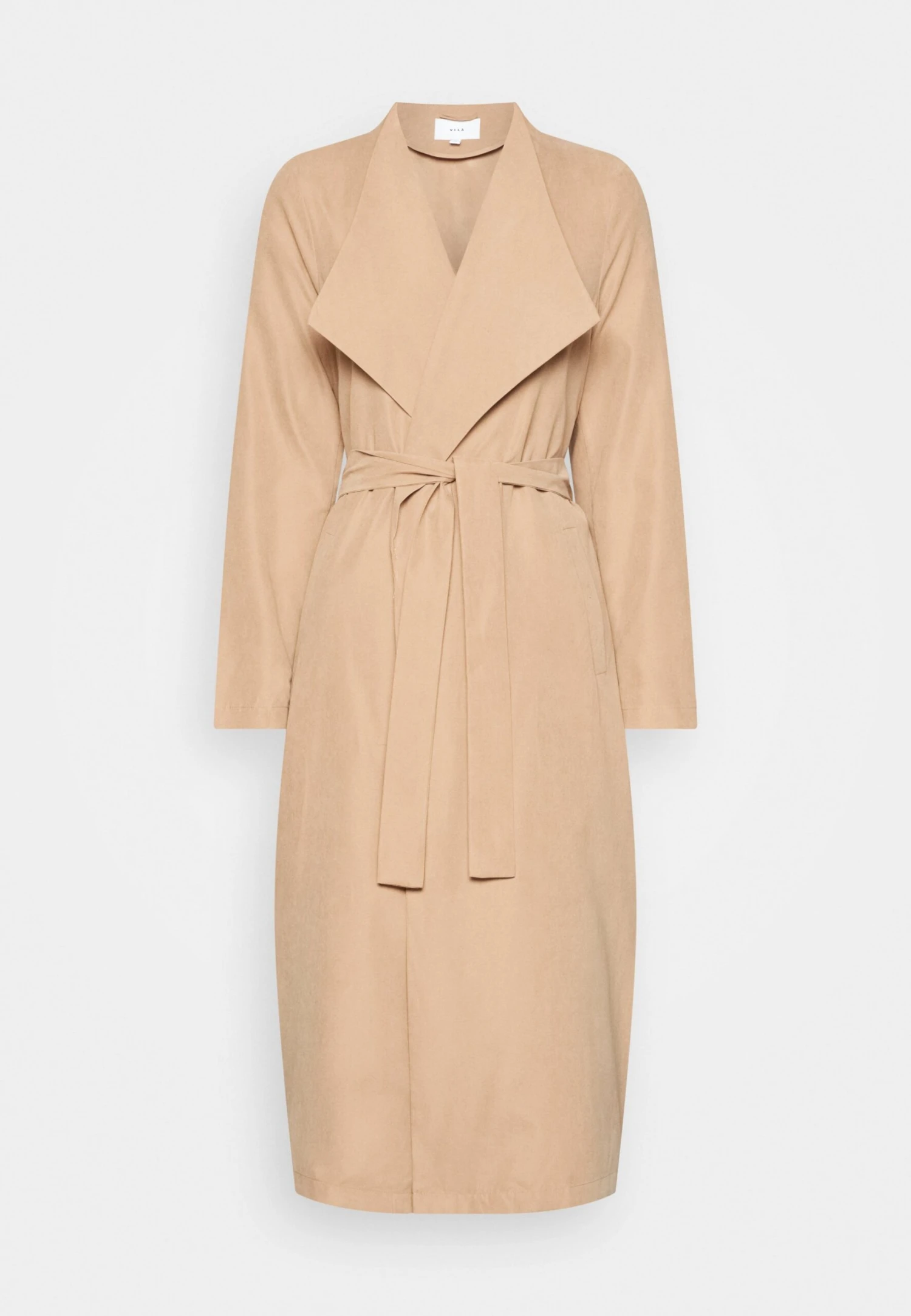 Vila Vipeach- Trenchcoat - Toasted Coconut 7 Vila Vipeach- Trenchcoat - Toasted Coconut - Afbeelding 5