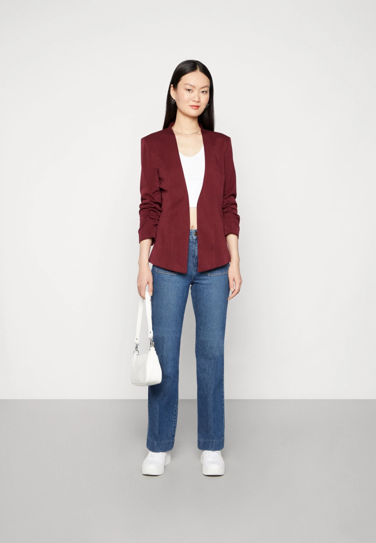 Vila Viher 3/4 New - Blazer - Bordeaux 4 Vila Viher 3/4 New - Blazer - Bordeaux - Afbeelding 2