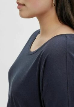 T-Shirt Basic - Total Eclipse -Vila 19bfb9db0bf84b9190f9a7b13bcd98dc