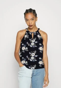 Vila Vimesa S/L- Blouse - Navy Blazer