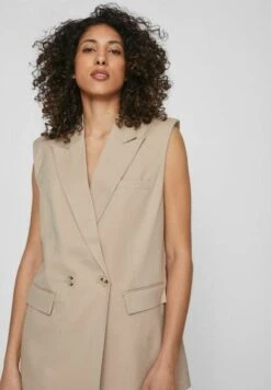 Klassische - Bodywarmer - Simply Taupe -Vila 1afef6e4c3034865b2bdbdcc89242bf2