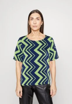 Vila Vihula O-Neck - Blouse - Mazarine/Jade Lime