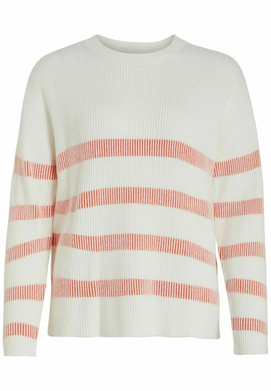 Vila Viril Noos - Trui - White Alyssum 8 Vila Viril Noos - Trui - White Alyssum - Afbeelding 6