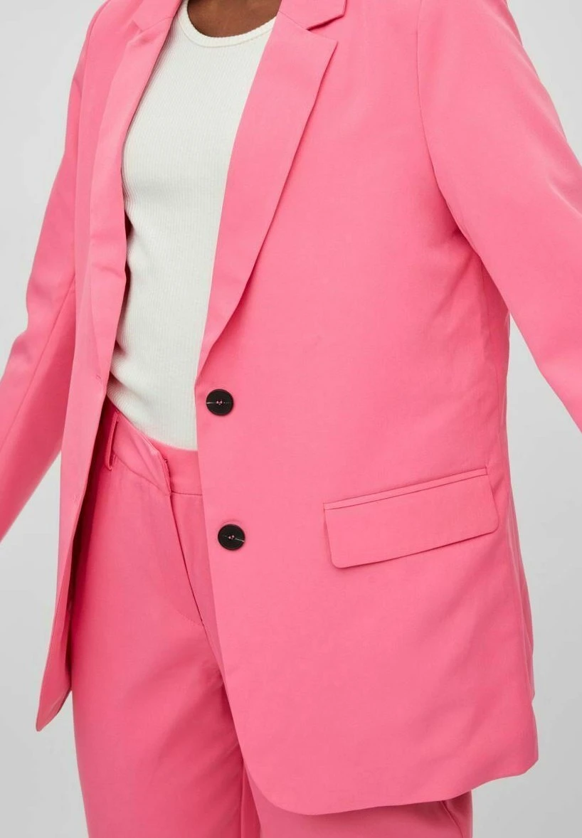 Vila Loose Fit - Halflange Jas - Fandango Pink 7 Vila Loose Fit - Halflange Jas - Fandango Pink - Afbeelding 5