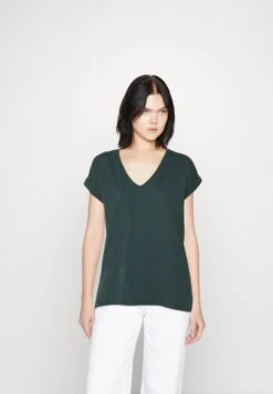 Vila Vidreamers V Neck - T-Shirt Basic - Darkest Spruce