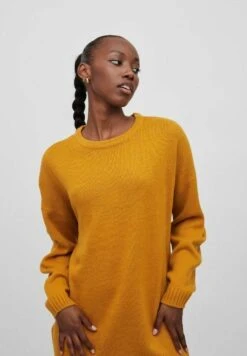 Vila Langärmeliges - Gebreide Jurk - Chai Tea -Vila 2334ca9d93a44f0088eeebcb5f29c892