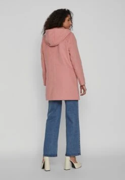 Vila Halflange Jas - Old Rose -Vila 247c4f651045436bbd828eeb99d6d5e3