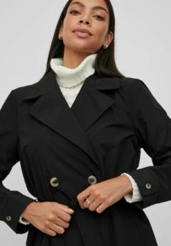 Vila Langer - Trenchcoat - Black 10 Vila Langer - Trenchcoat - Black -Vila 25358987b5004d60b40754da7cdc956f