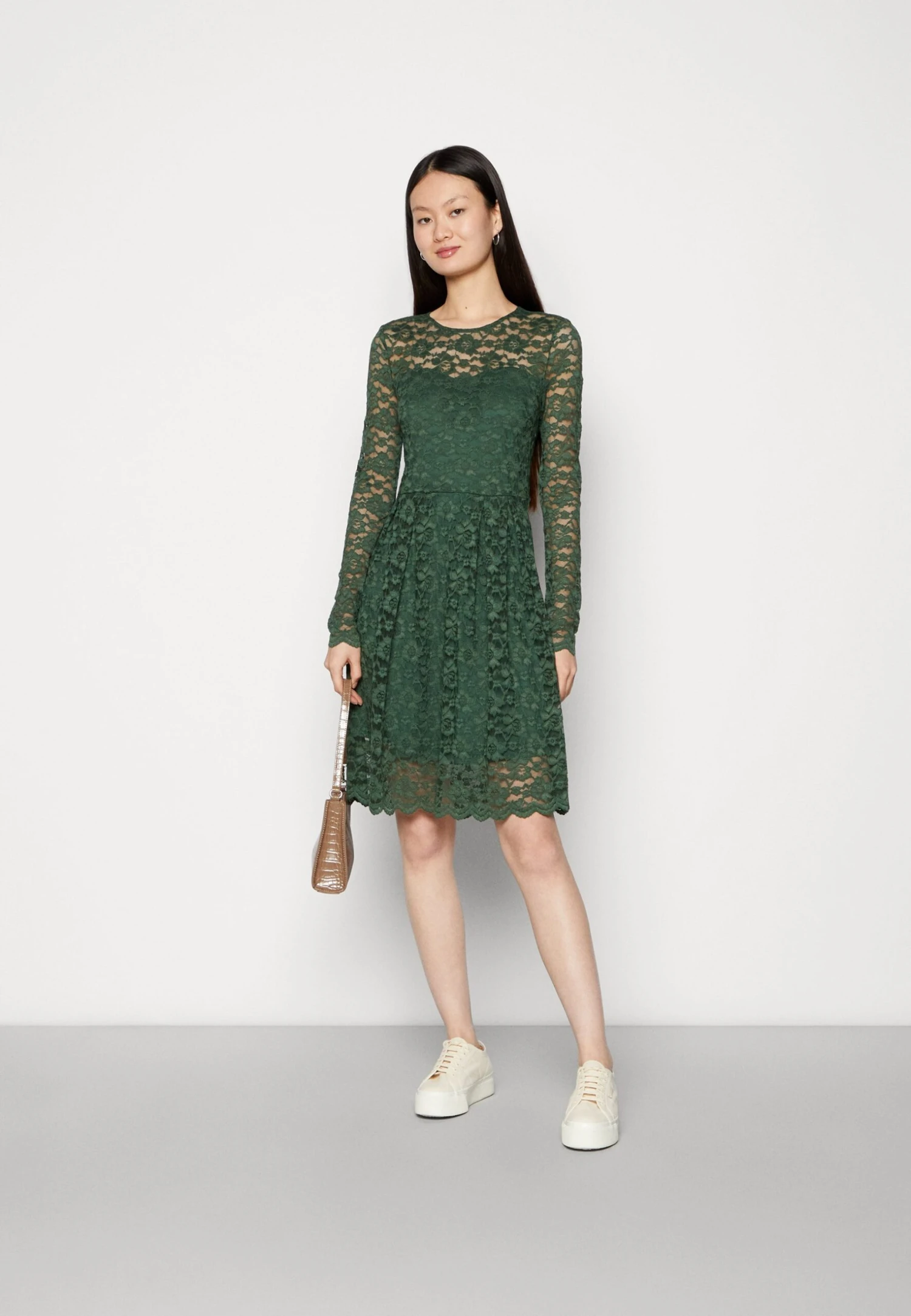 Vila Vikalila Ls - Cocktailjurk - Pineneedle 3 Vila Vikalila Ls - Cocktailjurk - Pineneedle