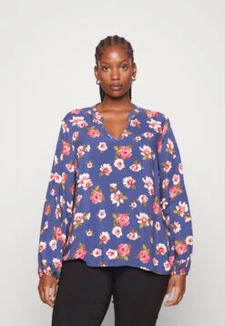 Virikki V Neck- Longsleeve - Navy