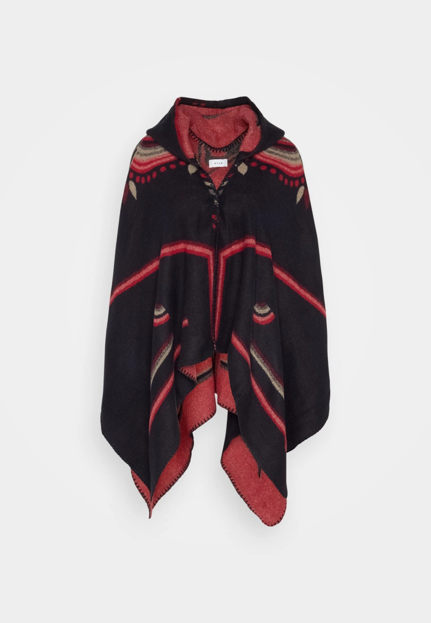 Vila Vicitrin Poncho - Poncho - Navy 7 Vila Vicitrin Poncho - Poncho - Navy - Afbeelding 5