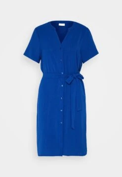 Vila Vijosa V Neck Short Shirt Dress - Blousejurk - Mazarine Blue 12 Vila Vijosa V Neck Short Shirt Dress - Blousejurk - Mazarine Blue -Vila 28e7bb7813a348f6b66096bc609e14e7