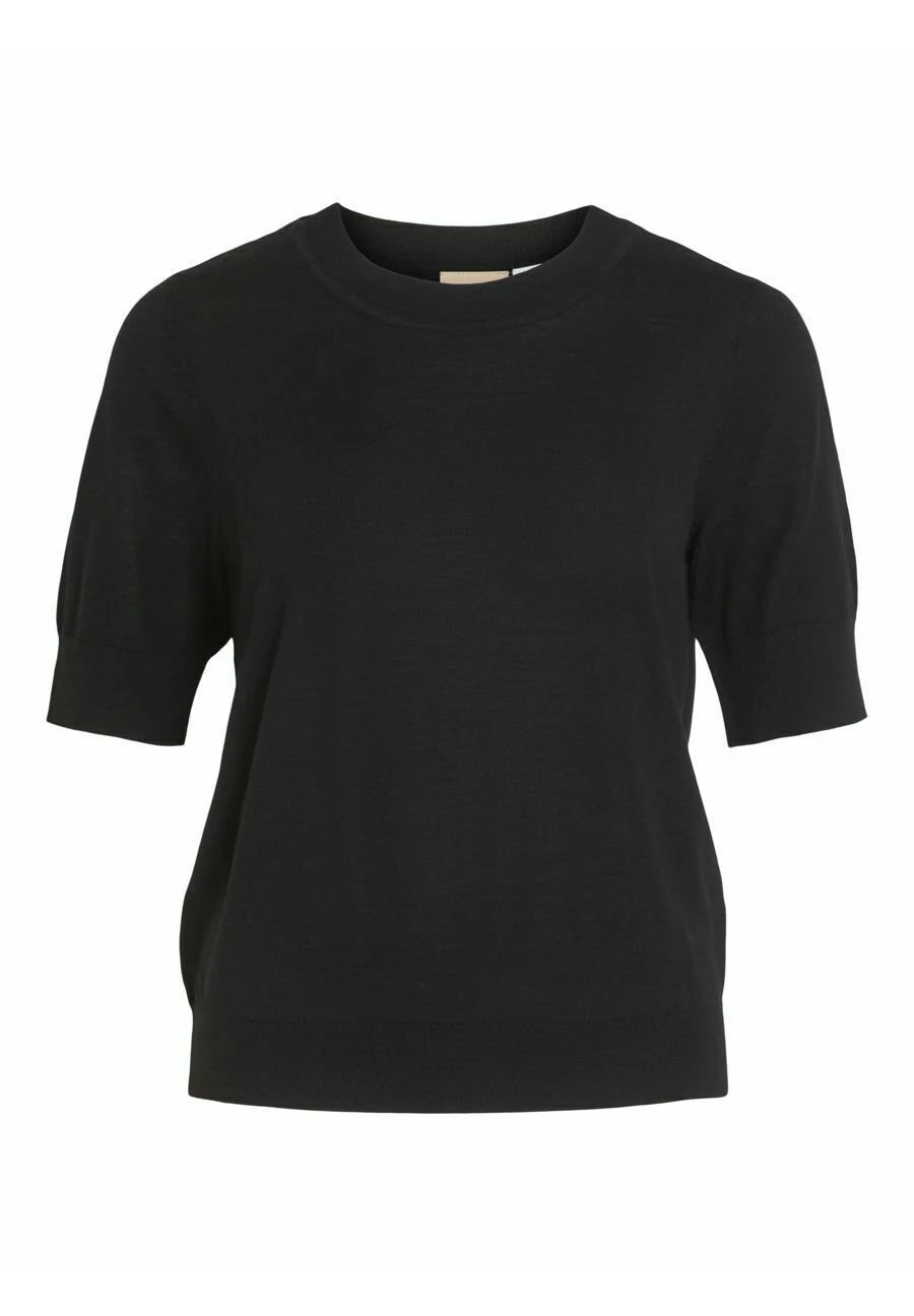 Kurzärmeliges - T-Shirt Basic - Black 7 Kurzärmeliges - T-Shirt Basic - Black - Afbeelding 5