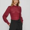 Vila Langarm - Blouse - Beet Red -Vila 2b9b56442ad94cc69318a9b79949c1c3