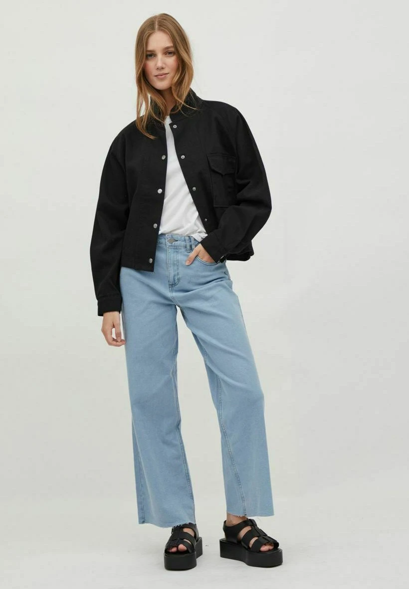 Vila Lichte Jas - Black 4 Vila Lichte Jas - Black - Afbeelding 2