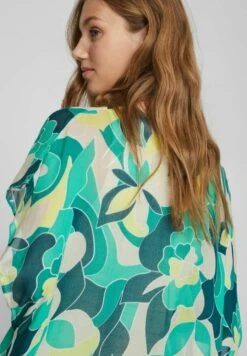 Vila Kaftan Gemusterter - Lichte Jas - Shaded Spruce -Vila 2c695fddd71741499db8b1b0d2d9820d