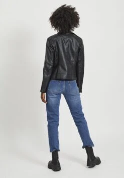 Vila Vicara Jacket - Imitatieleren Jas - Black 9 Vila Vicara Jacket - Imitatieleren Jas - Black -Vila 2c8baefddfde43fcbc5701544649ed42