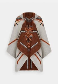 Vila Vicitrin Poncho - Poncho - Cement 12 Vila Vicitrin Poncho - Poncho - Cement -Vila 2d6c75b8b7ef4b38b881adf278d328ea