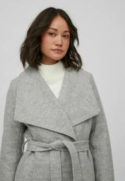 Taillengürtel - Halflange Jas - Light Grey Melange 13 Taillengürtel - Halflange Jas - Light Grey Melange -Vila 2d8bfa028b1f42b883f2c0f1093765e3