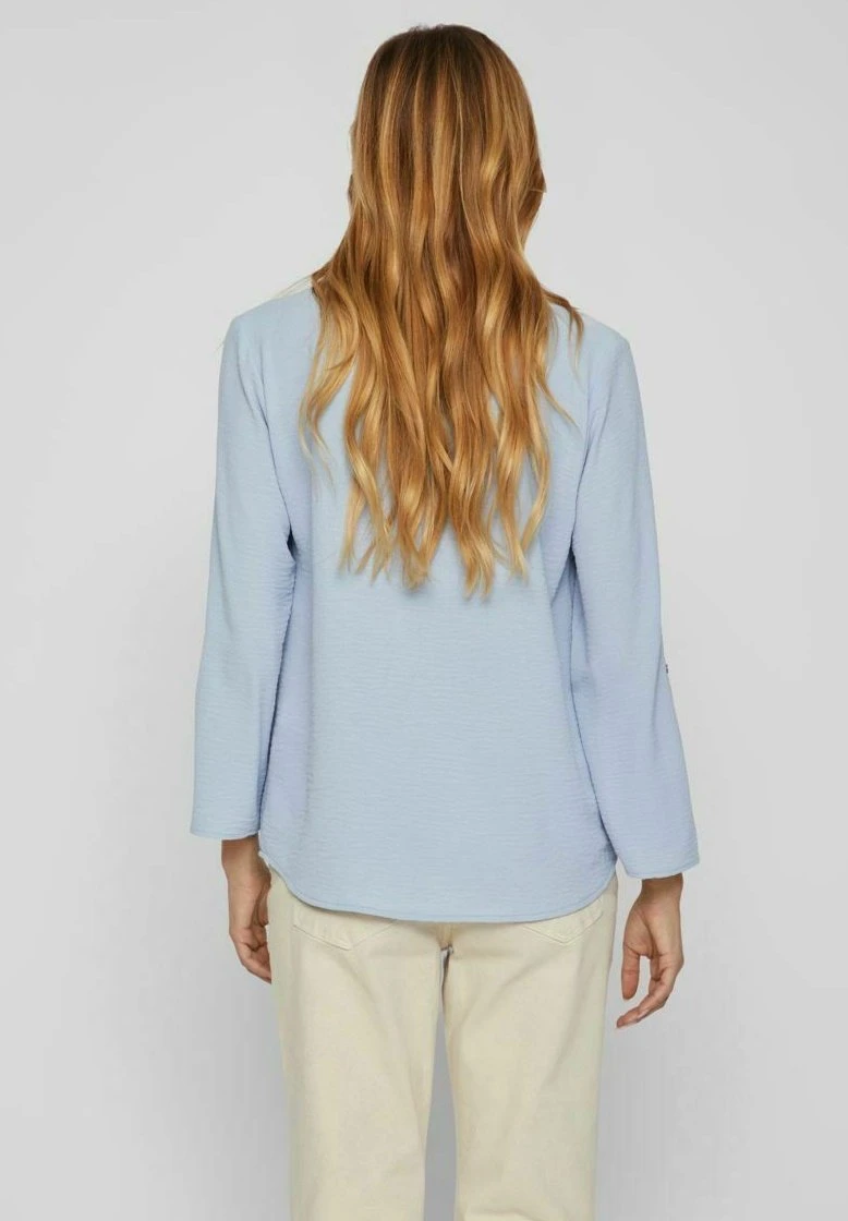 Vila Mit 3/4 Armeln V Ausschnitt - Blouse - Kentucky Blue 5 Vila Mit 3/4 Armeln V Ausschnitt - Blouse - Kentucky Blue - Afbeelding 3
